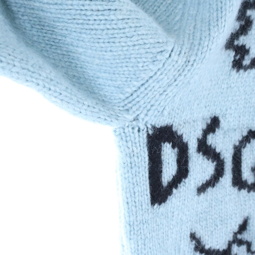 DSQUARED2(ディースクエアード) ニット 長袖 トップス スカイブルー S74HA0961 S16791