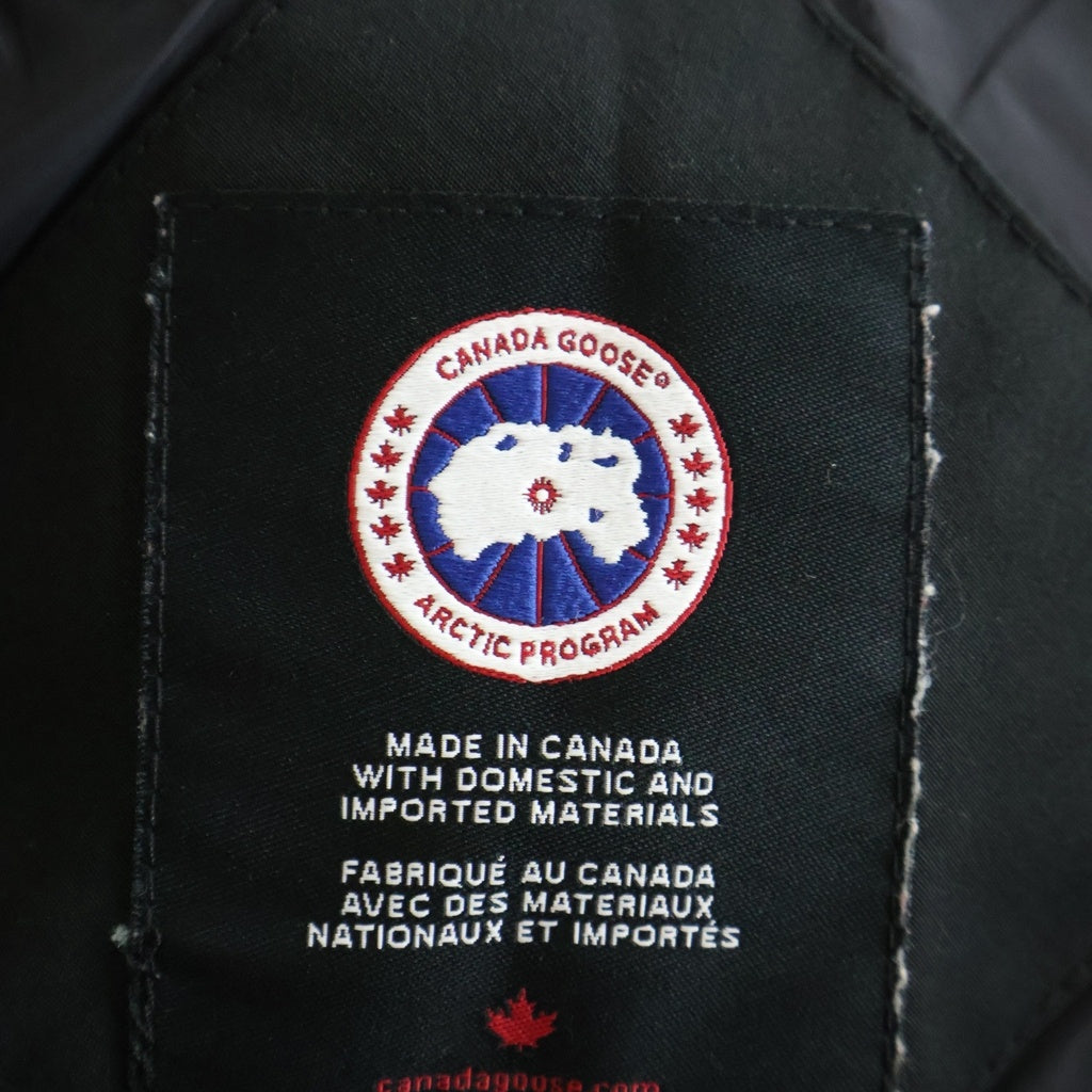 CANADA GOOSE(カナダグース) SHELBURNE シェルバーン ファーフーデッド ダウンジャケット ブラック 3802LA レディース
