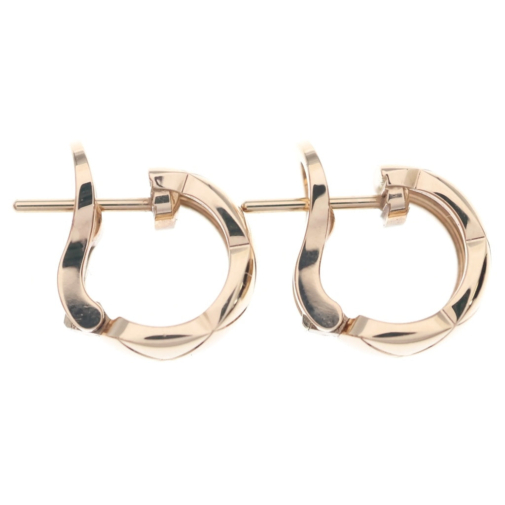 CHANEL(シャネル) ココクラッシュ ピアス ピンクゴールド Au750PG レディース