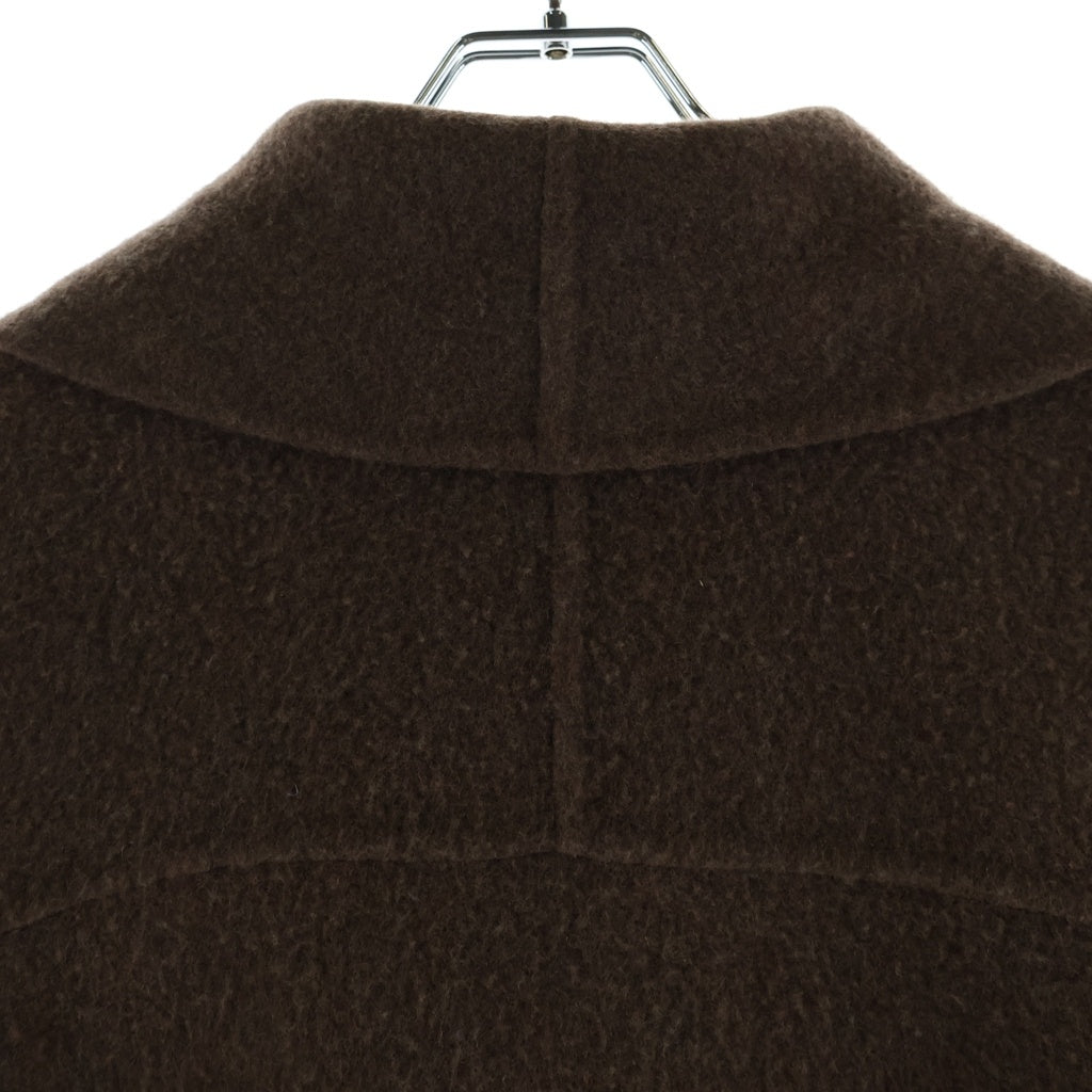 THE ROW(ザロウ) Polli Jacket ポリー カシミヤ ショールカラー ダブルブレスト コート ジャケット ブラウン 5887-W2101 レディース