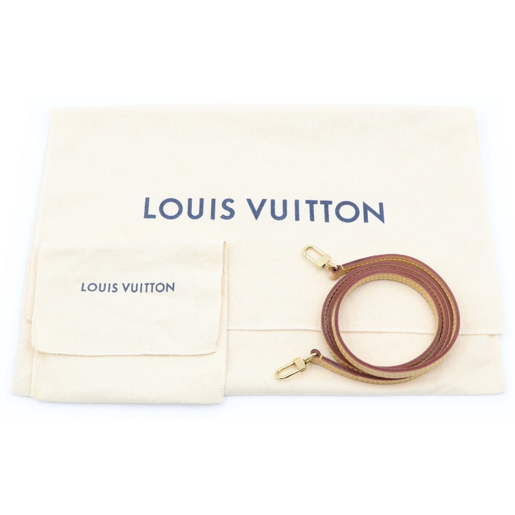 LOUIS VUITTON(ルイヴィトン) モノグラム アルマBB 2WAYバッグ ハンドバッグ ショルダーバッグ ブラウン レザー×PVC M46990 ゴールド金具 レディース