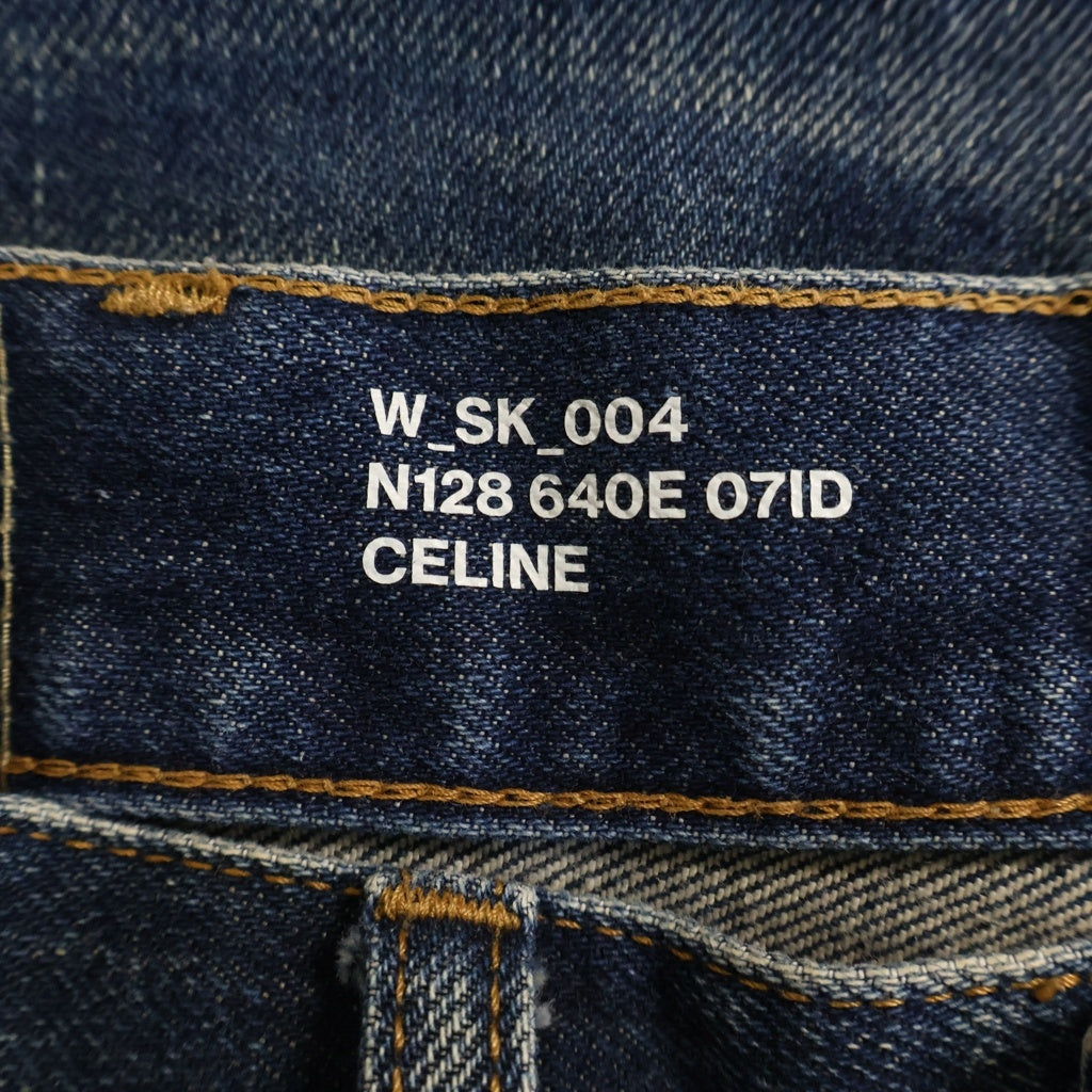 CELINE(セリーヌ) スリムスキニー デニムパンツ ジーンズ インディゴ N128 640E 07ID レディース