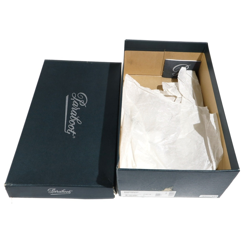 PARABOOT(パラブーツ) CHAMBORD シャンボード Uチップ レザー シューズ ブラック