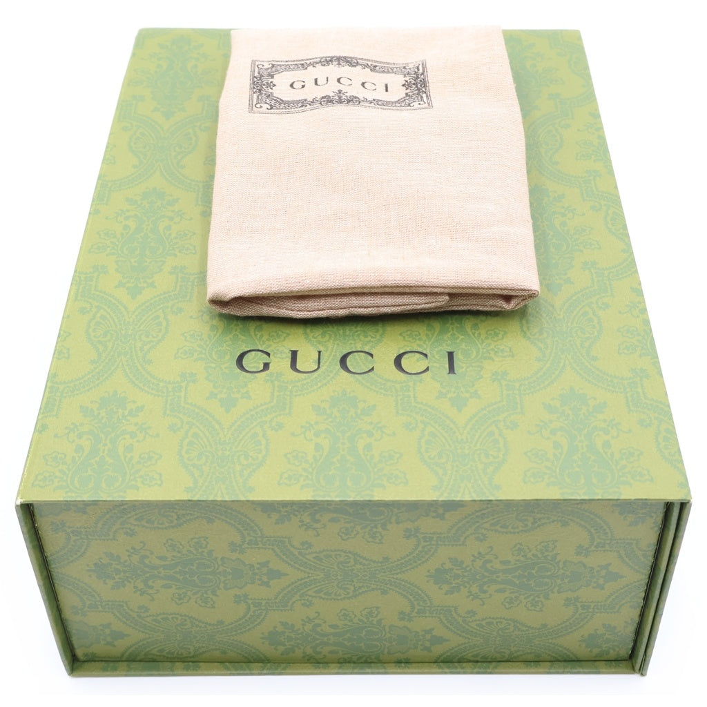 GUCCI(グッチ) GGマーモント ショルダーバッグ ミニバッグ ブラック レザー 308364 ゴールド金具