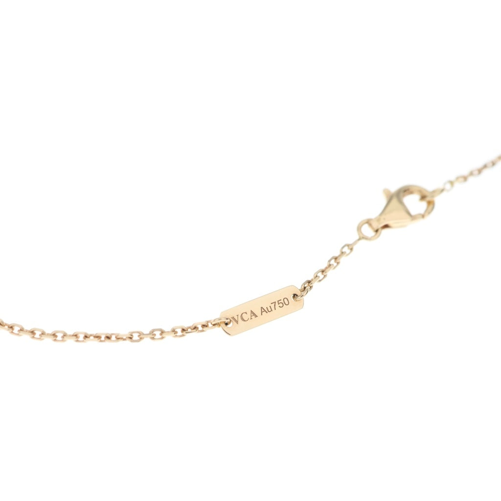 Van Cleef & Arpels(ヴァンクリーフアンドアーペル) ヴィンテージ アルハンブラ ネックレス ミモザ K18ピンクゴールド