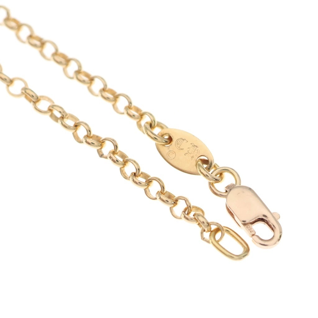 CHROME HEARTS(クロムハーツ) 22K NECKCHAIN R20 ロールチェーンネックレス 20inch ゴールド BCA011