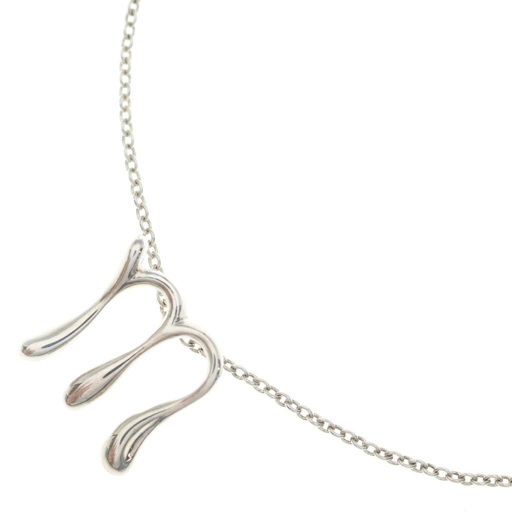 TIFFANY & Co.(ティファニー) レターM ネックレス ペンダント チェーン シルバー Ag925