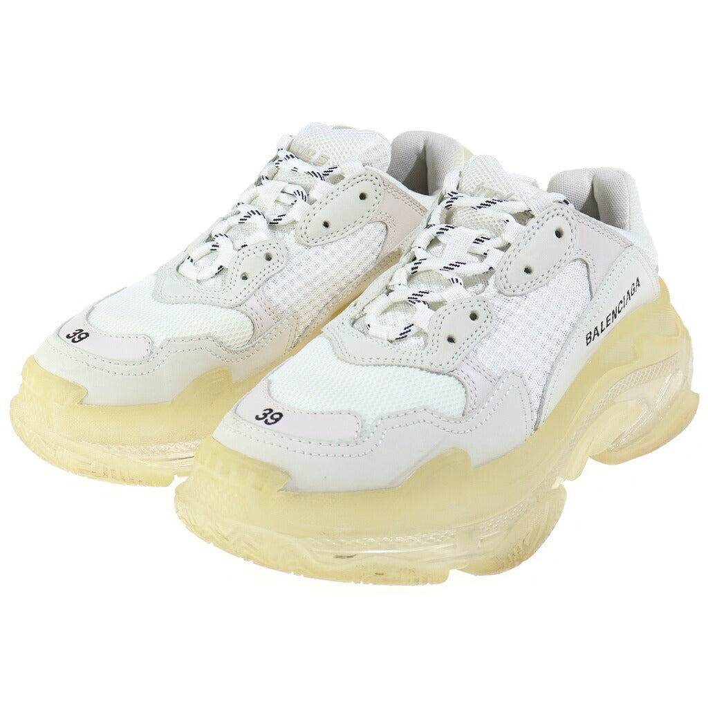BALENCIAGA(バレンシアガ) TRIPLE S トリプルエスレースアップ ローカットスニーカー ホワイト 544351
