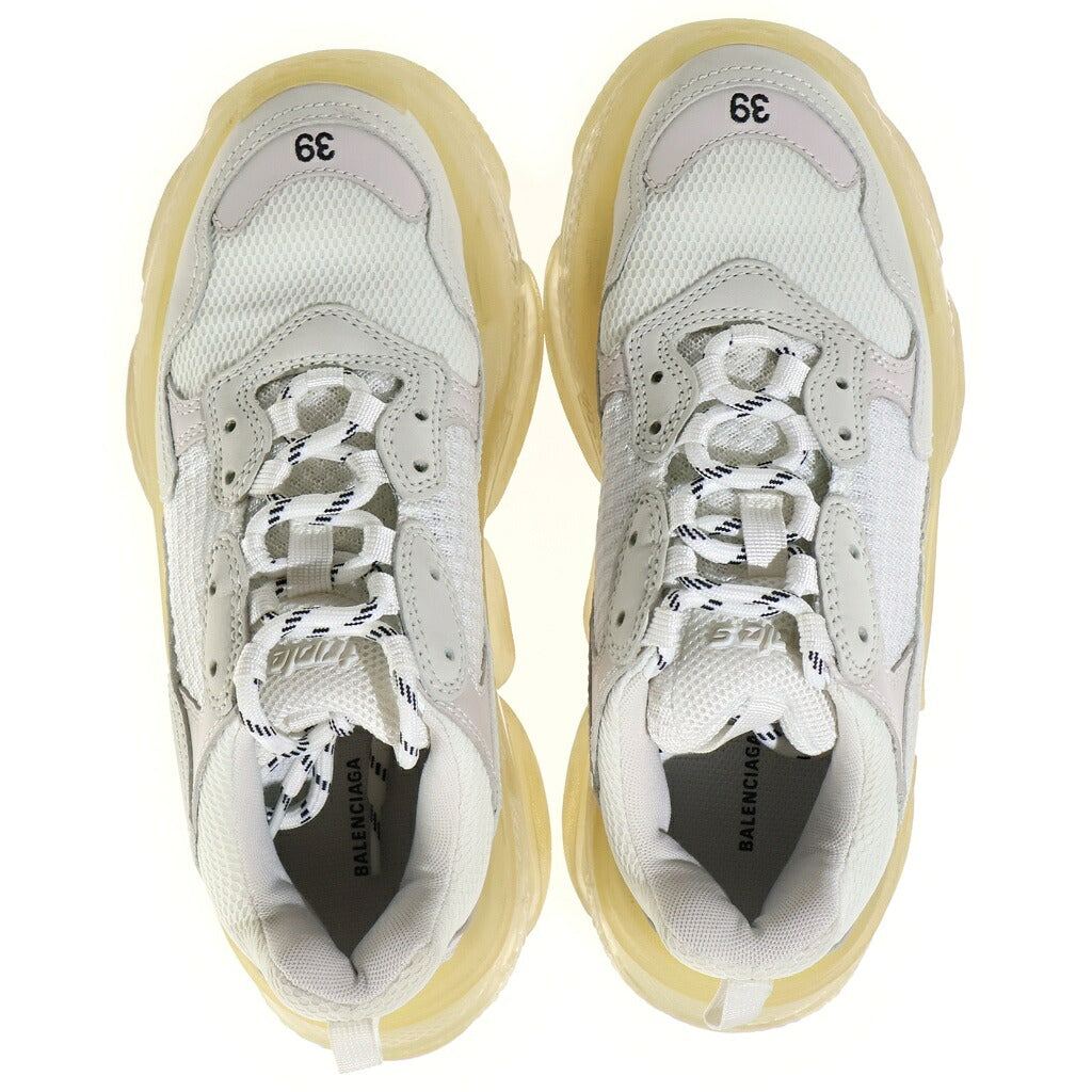 BALENCIAGA(バレンシアガ) TRIPLE S トリプルエスレースアップ ローカットスニーカー ホワイト 544351