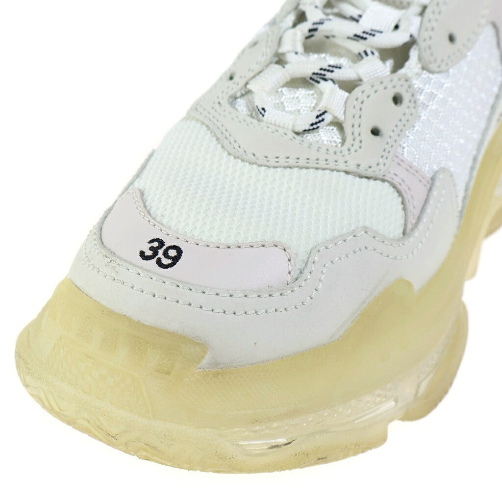 BALENCIAGA(バレンシアガ) TRIPLE S トリプルエスレースアップ ローカットスニーカー ホワイト 544351