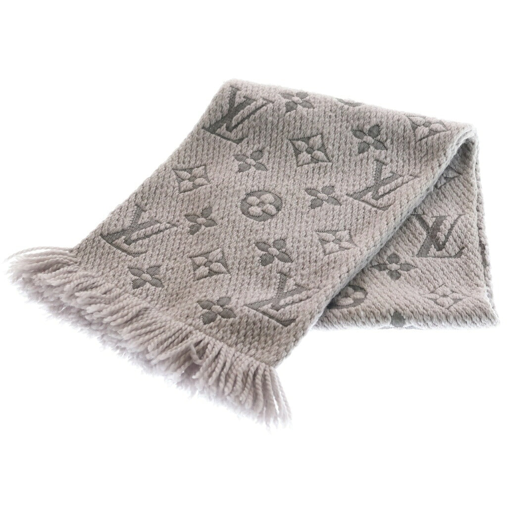 LOUIS VUITTON(ルイヴィトン) エシャルプ ロゴマニア フリンジマフラー ストール ローズピンク M74742