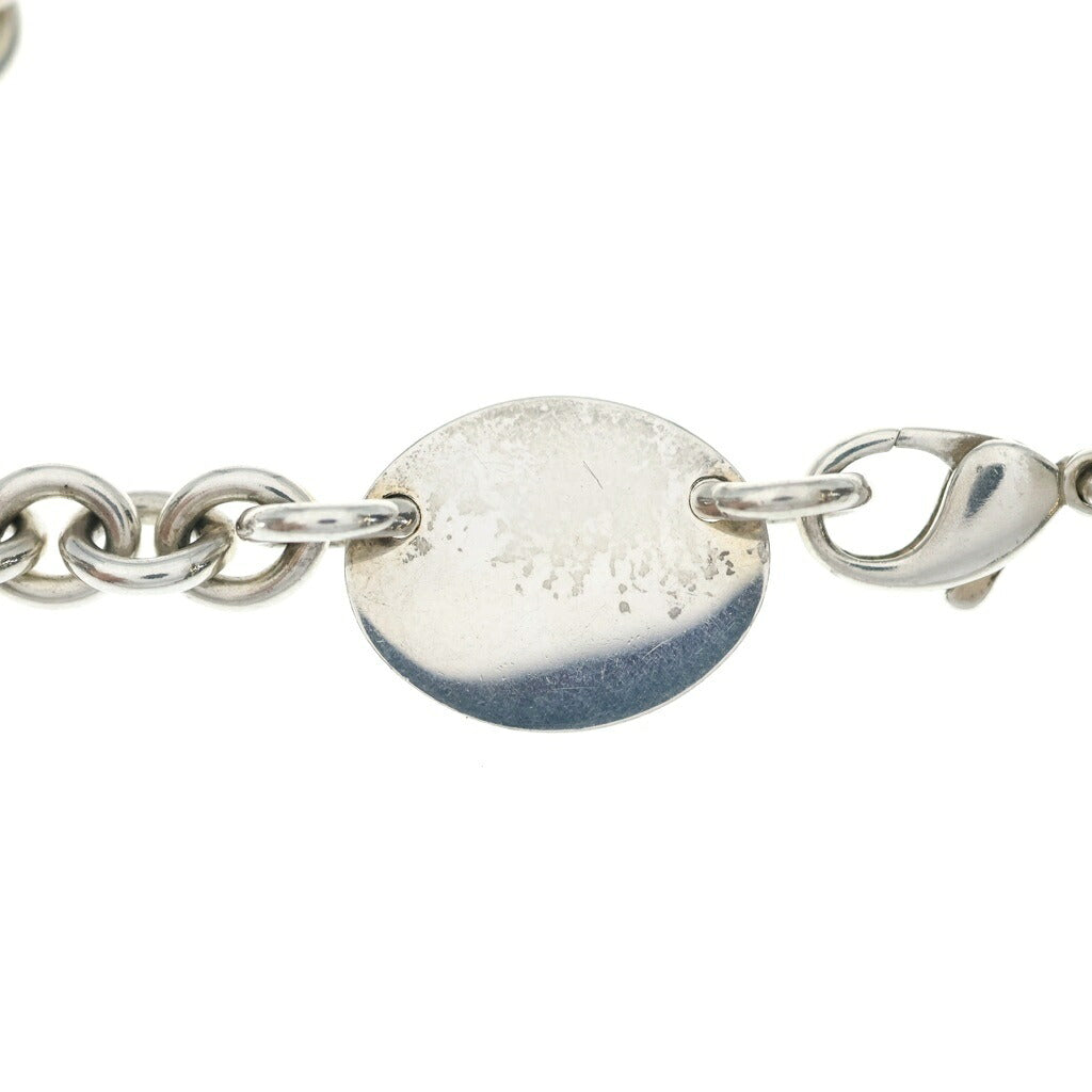 TIFFANY & Co.(ティファニー) リターントゥ ティファニー チョーカー ネックレス オーバルタグ チェーン SV925 シルバー