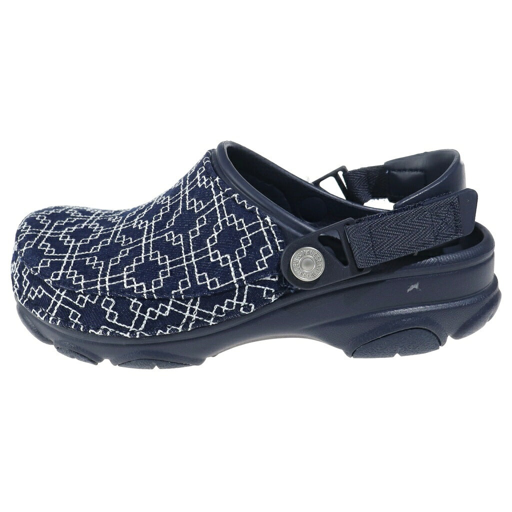 Crocs(クロックス) ×リーバイス 刺し子デニムサンダル ネイビー 208917‐410