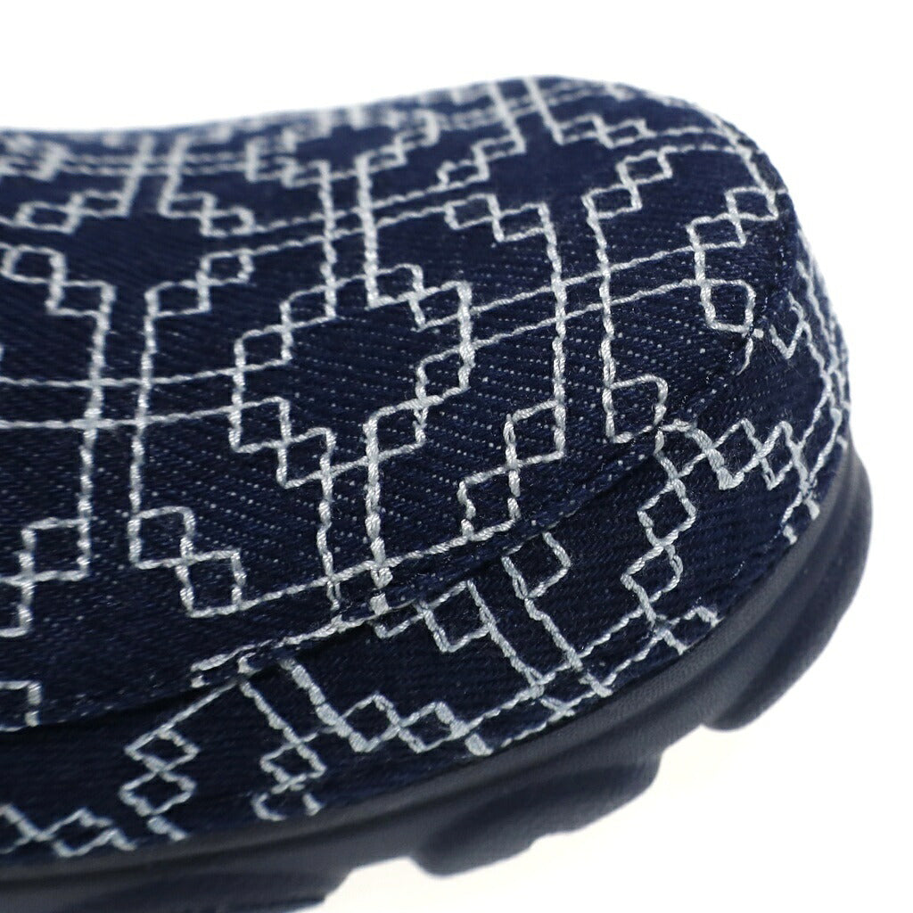 Crocs(クロックス) ×リーバイス 刺し子デニムサンダル ネイビー 208917‐410