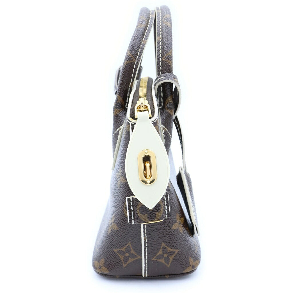 LOUIS VUITTON(ルイヴィトン) シャイニーロックイットBB ハンドバッグ モノグラム PVCレザー ブラウン M40599