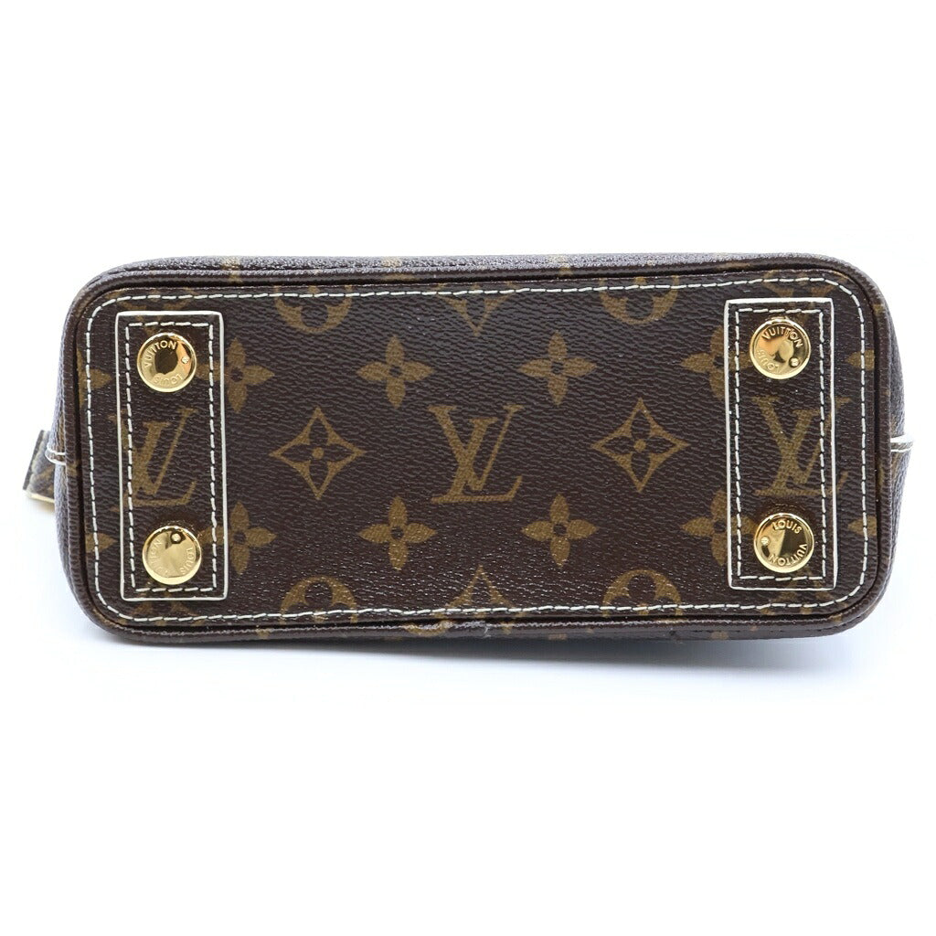 LOUIS VUITTON(ルイヴィトン) シャイニーロックイットBB ハンドバッグ モノグラム PVCレザー ブラウン M40599