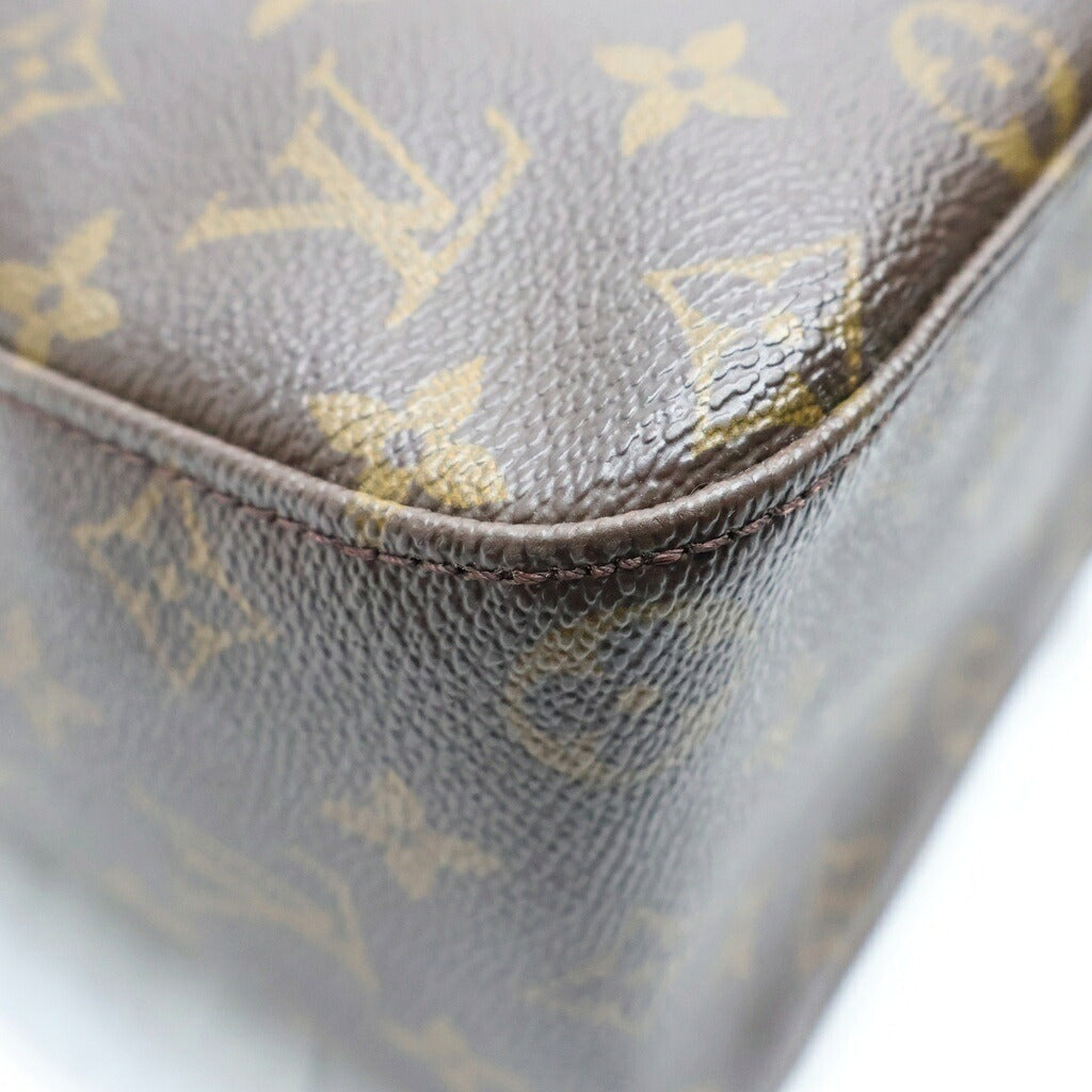 LOUIS VUITTON(ルイヴィトン) ルーピングGM ショルダーバッグ トートバッグ モノグラム PVCレザー ブラウン M51145