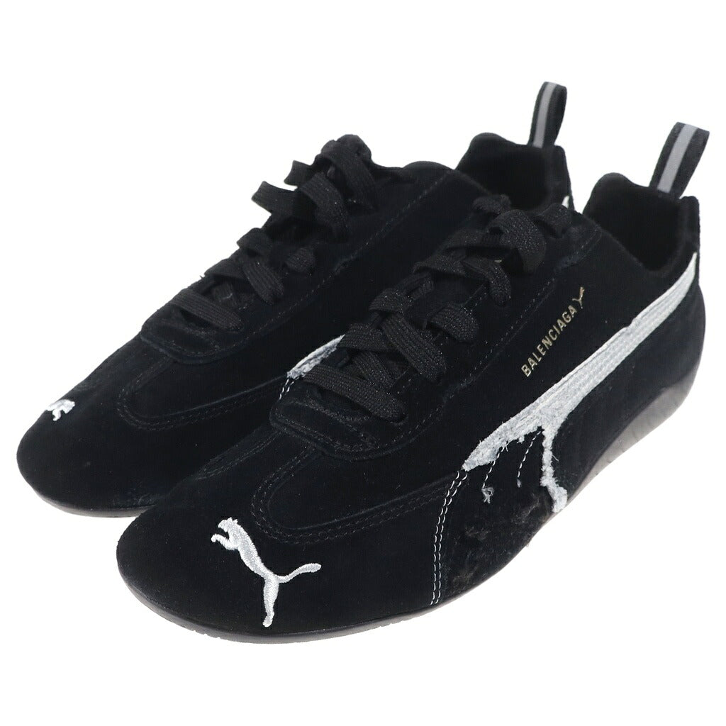 BALENCIAGA(バレンシアガ) ×PUMA スピードキャット ローカットスニーカー ブラック #US7/25cm 406519-02
