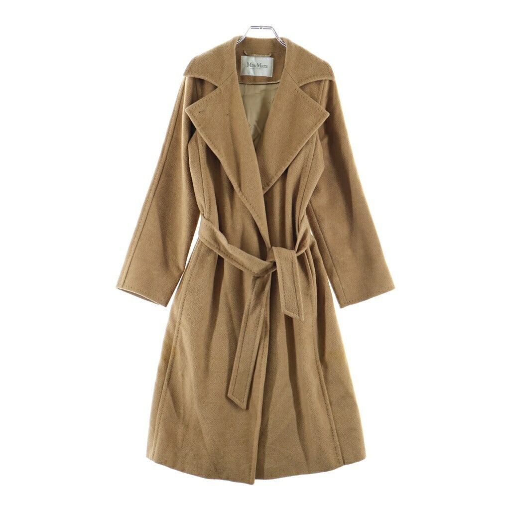 Max Mara(マックスマーラ) マニュエラ キャメル ウール チェスター ロング コート ベージュ レディース 101615896