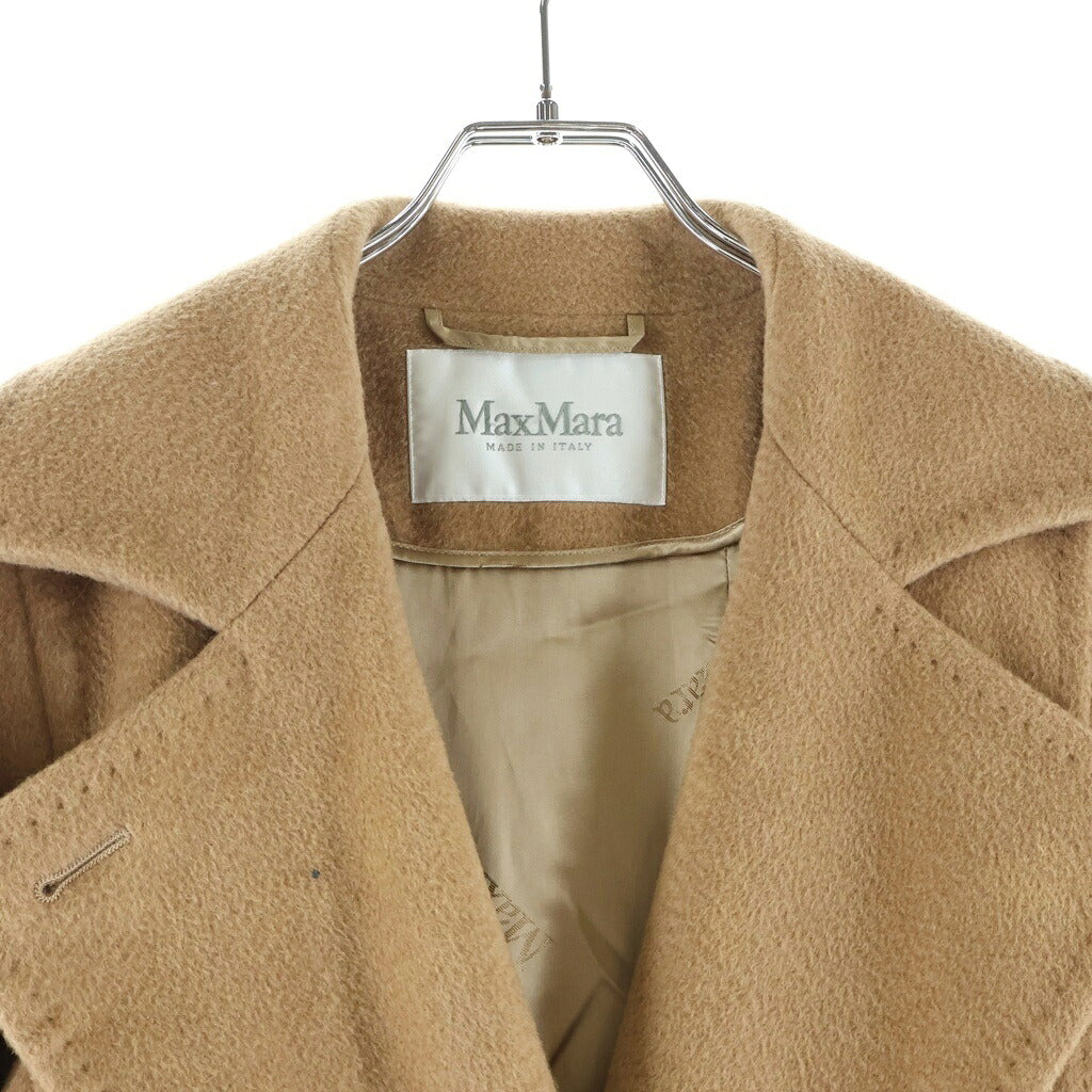 Max Mara(マックスマーラ) マニュエラ キャメル ウール チェスター ロング コート ベージュ レディース 101615896
