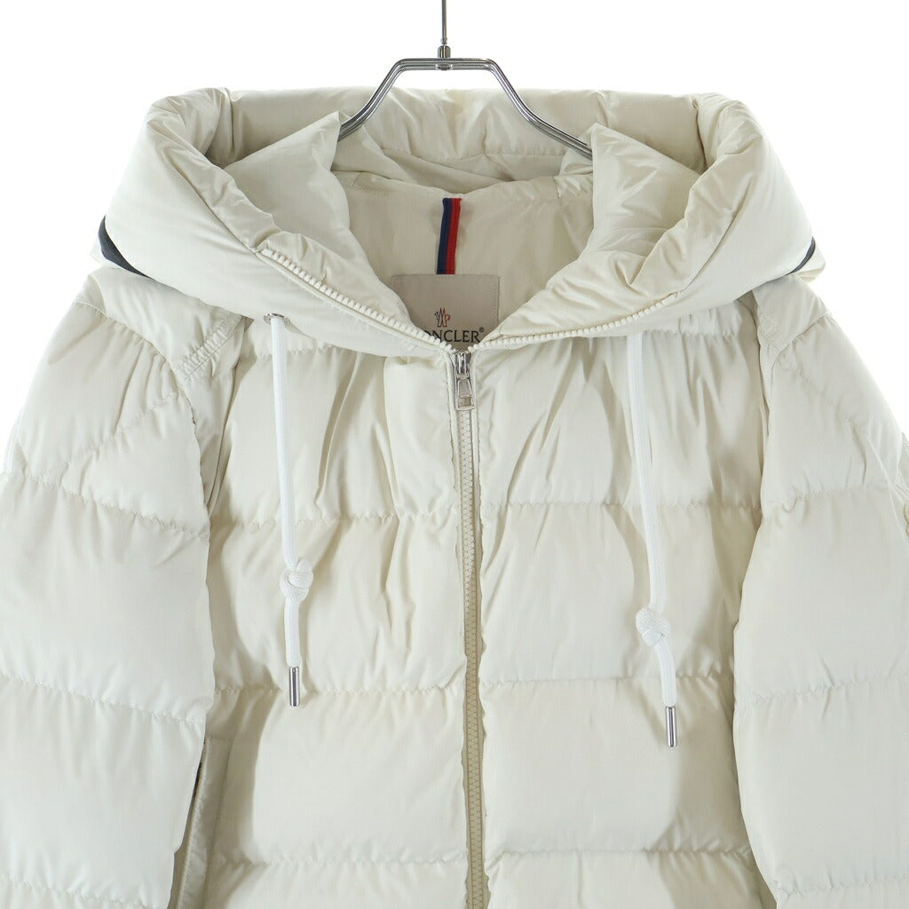 MONCLER(モンクレール) CARDERE フードダウンジャケット ホワイト H20911A00105