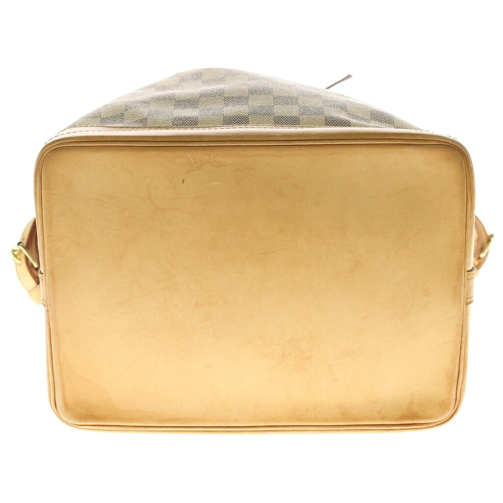 LOUIS VUITTON(ルイヴィトン) ダミエ アズール ノエ ショルダーバッグ 巾着 PVCレザー アイボリー N42222