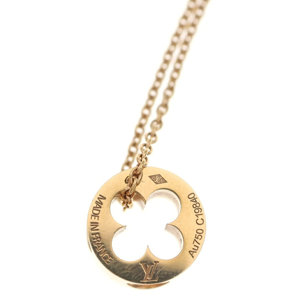 LOUIS VUITTON(ルイヴィトン) パンダンティフアンプラント ネックレス ペンダント チェーン ピンクゴールド AU750PG Q93973