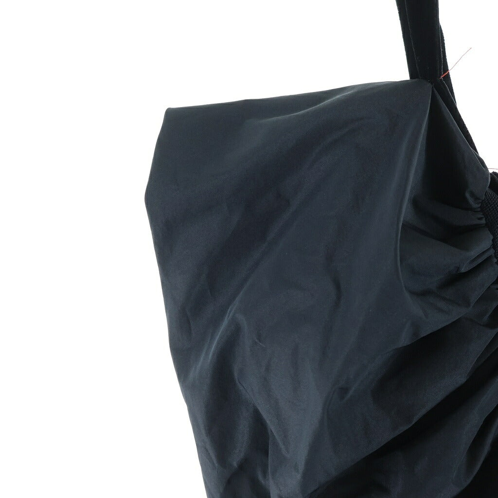 Maison Margiela(メゾンマルジェラ) 22AW ラッフルトップ キャミソール トップス ブラック SIONC0001 S60415 レディース
