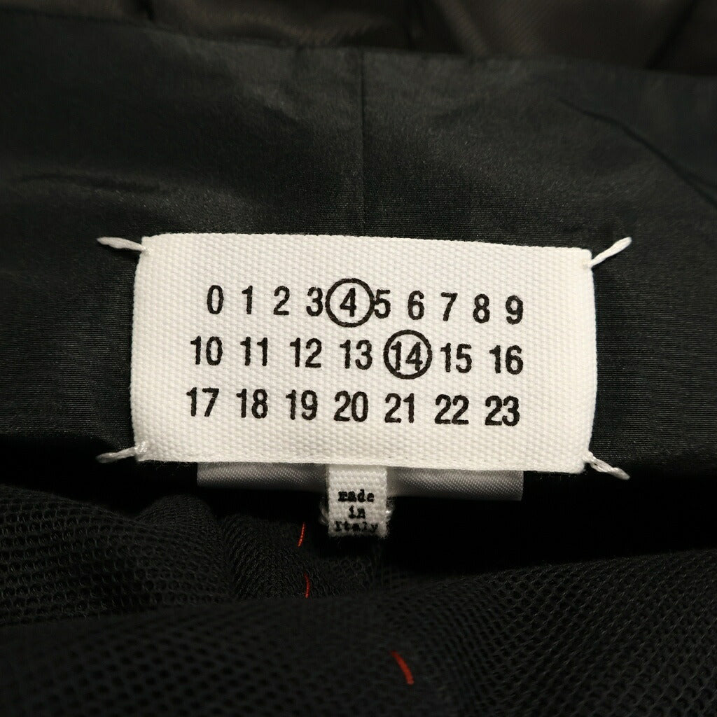 Maison Margiela(メゾンマルジェラ) 22AW ラッフルトップ キャミソール トップス ブラック SIONC0001 S60415 レディース