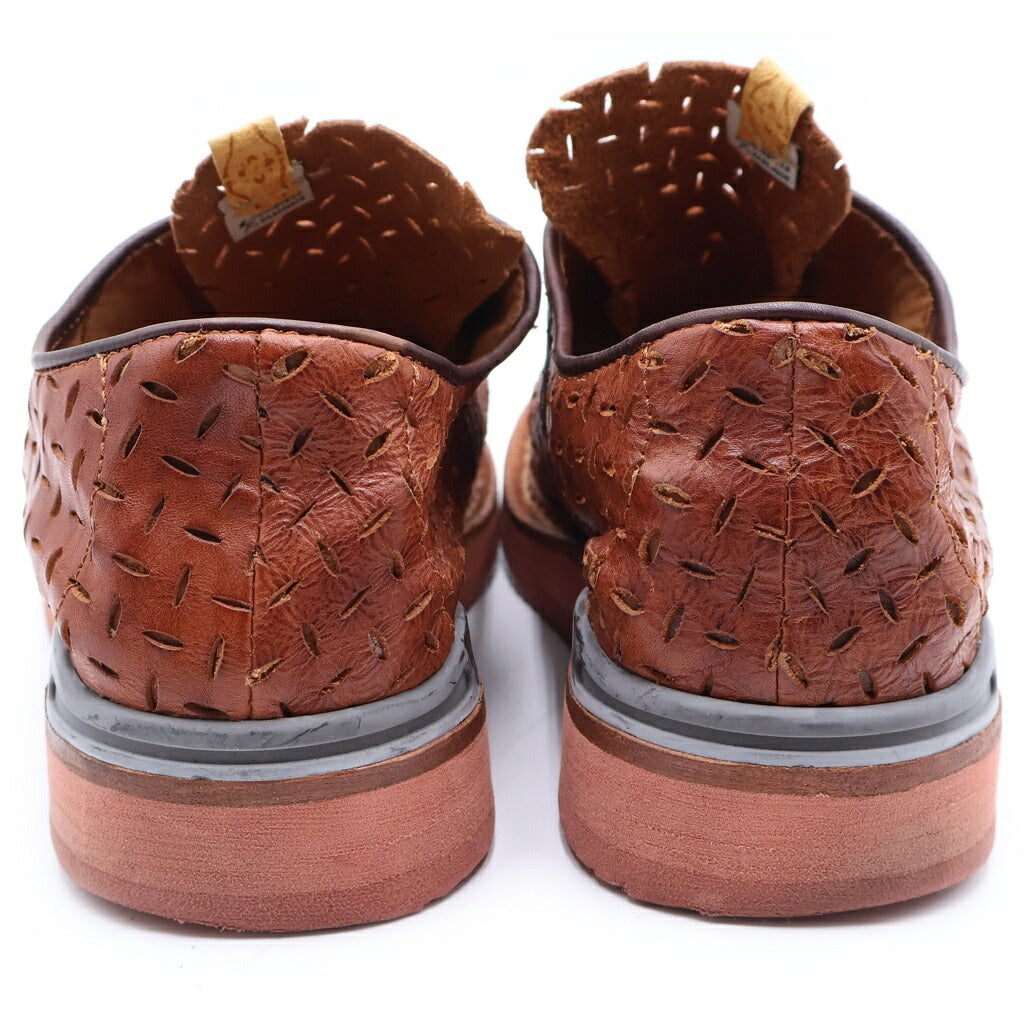 VISVIM(ヴィスヴィム) ■レザーシューズ ブラウン 10.5