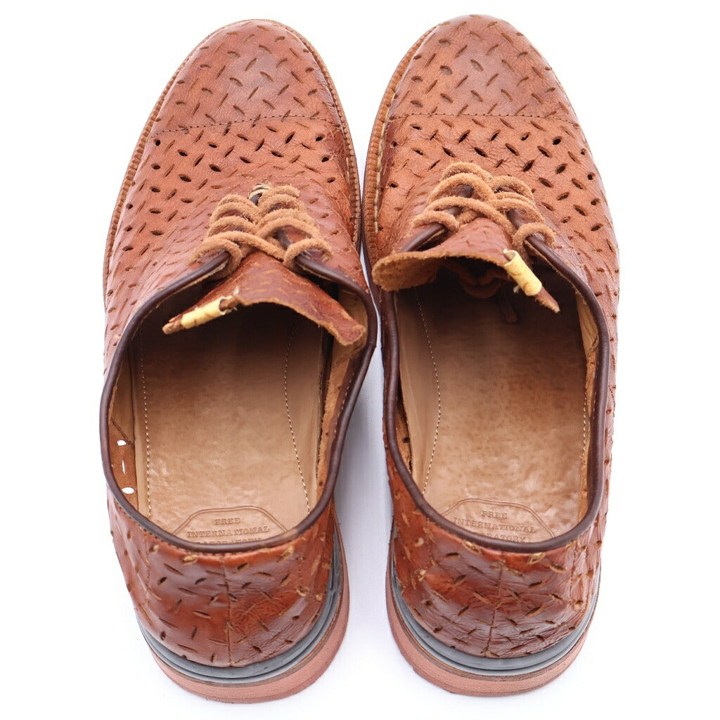 VISVIM(ヴィスヴィム) ■レザーシューズ ブラウン 10.5