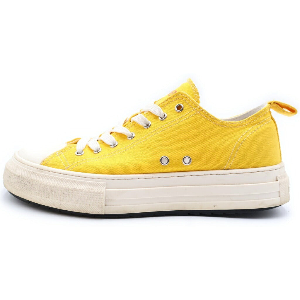 DSQUARED2(ディースクエアード) ローカットスニーカー イエロー コットン 靴