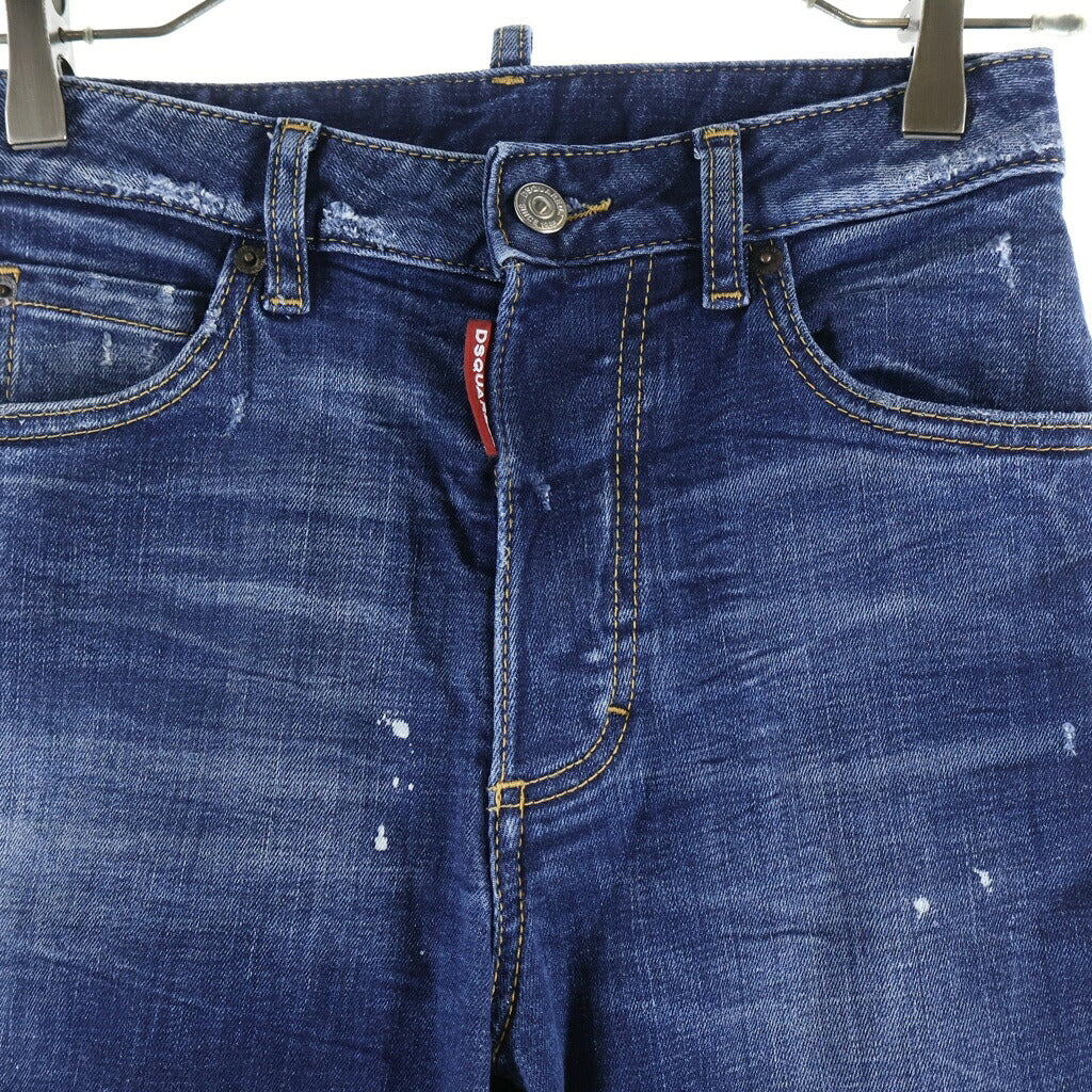 DSQUARED2(ディースクエアード) デニムパンツ インディゴ ストレート S75LB1001 S30664