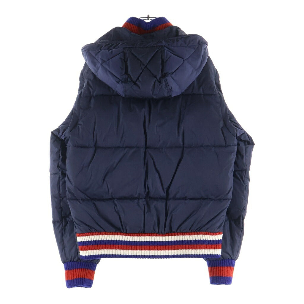 GUCCI(グッチ) クレストアップリケ ダウンジャケット ネイビー 468304 Z731B