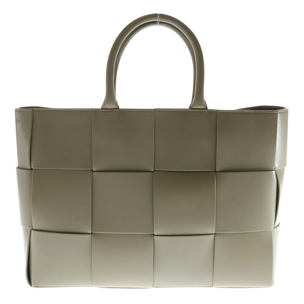 BOTTEGA VENETA(ボッテガヴェネタ) アルコトート ラージ ハンドバッグ トートバッグ グレージュ レザー 608608