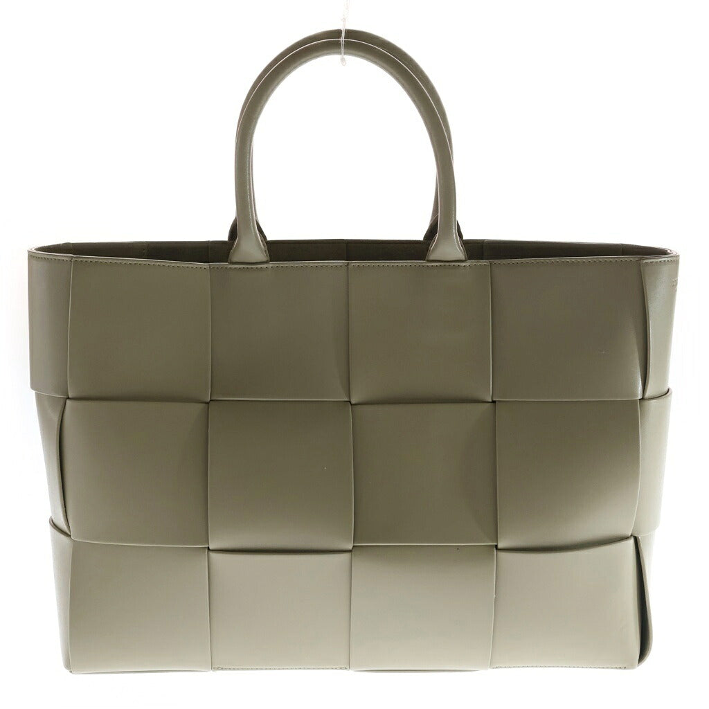 BOTTEGA VENETA(ボッテガヴェネタ) アルコトート ラージ ハンドバッグ トートバッグ グレージュ レザー 608608