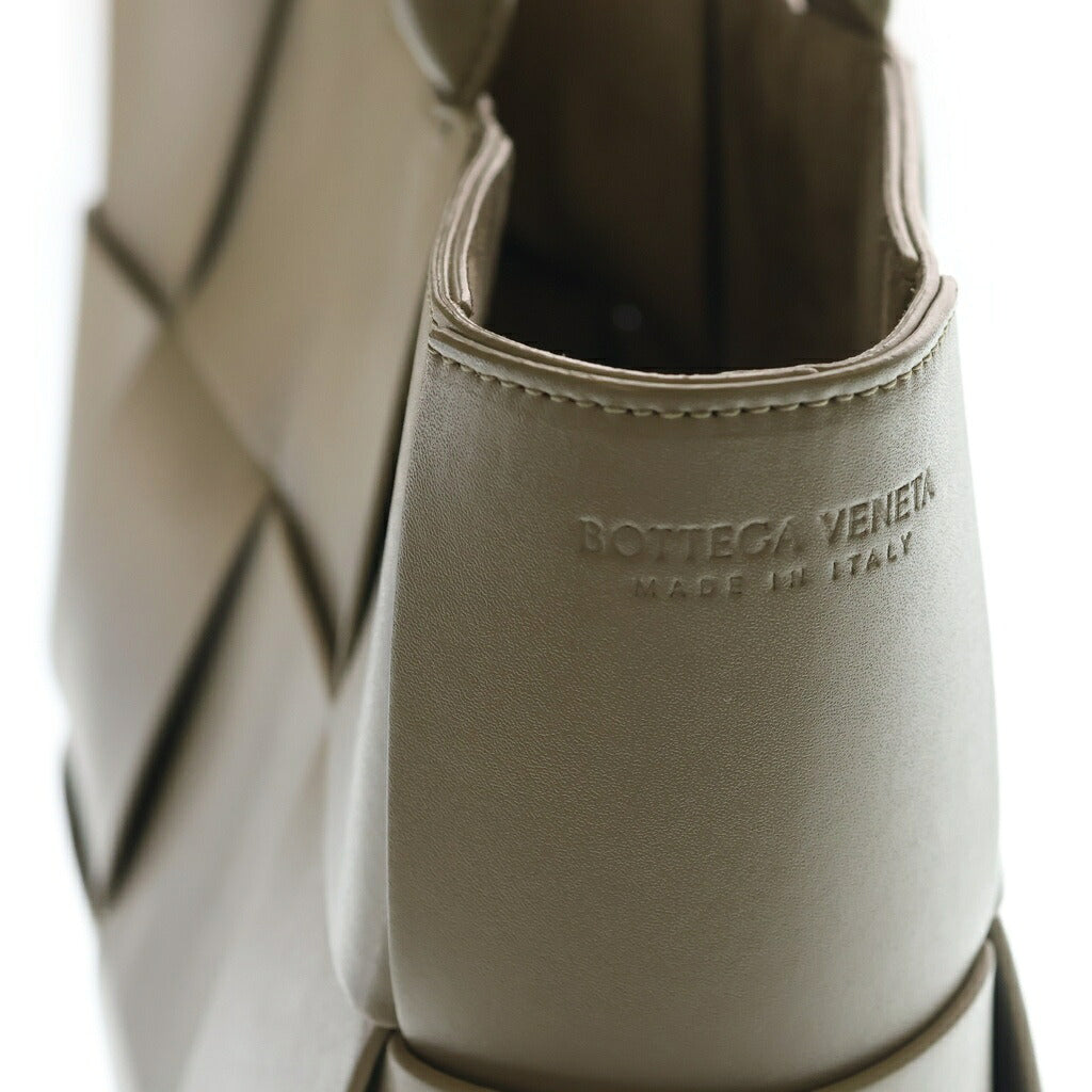 BOTTEGA VENETA(ボッテガヴェネタ) アルコトート ラージ ハンドバッグ トートバッグ グレージュ レザー 608608