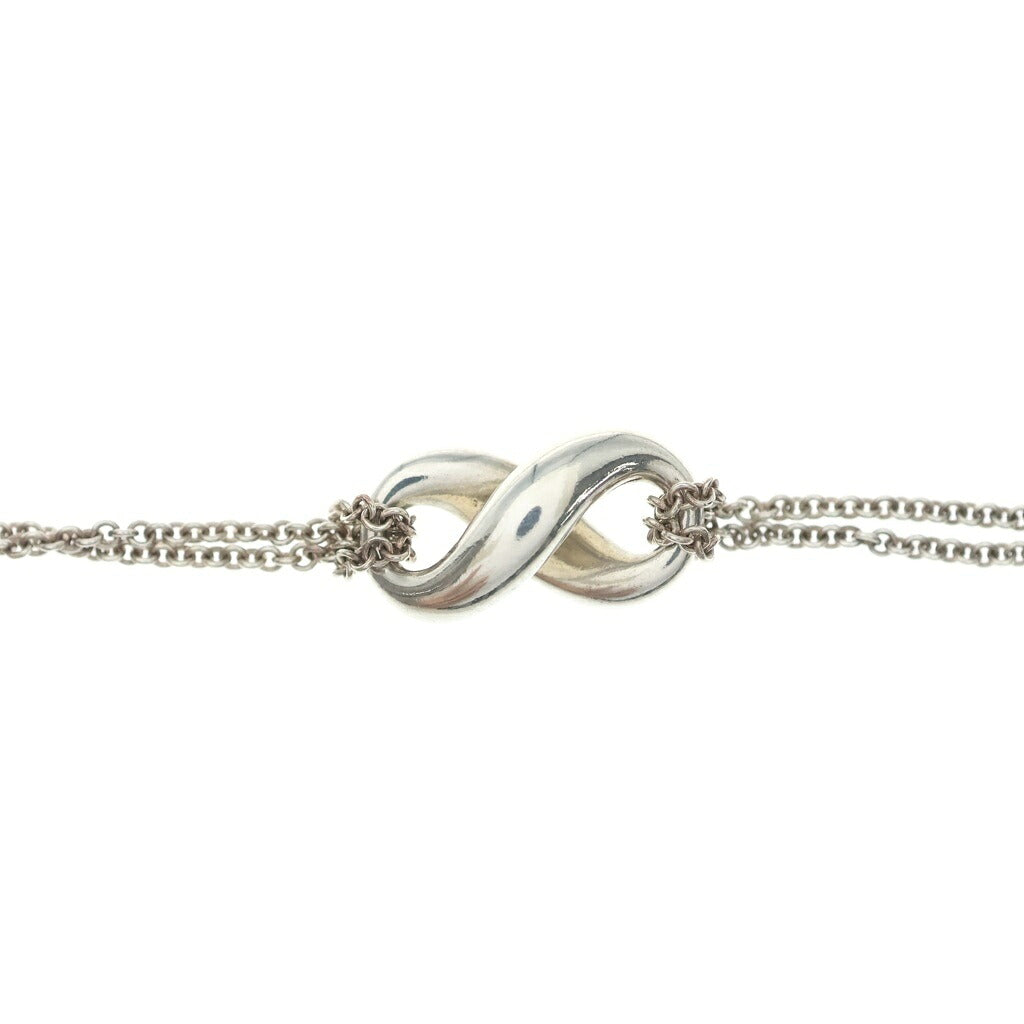 TIFFANY & Co.(ティファニー) インフィニティ ダブルチェーンネックレス ペンダント チェーン シルバー 925