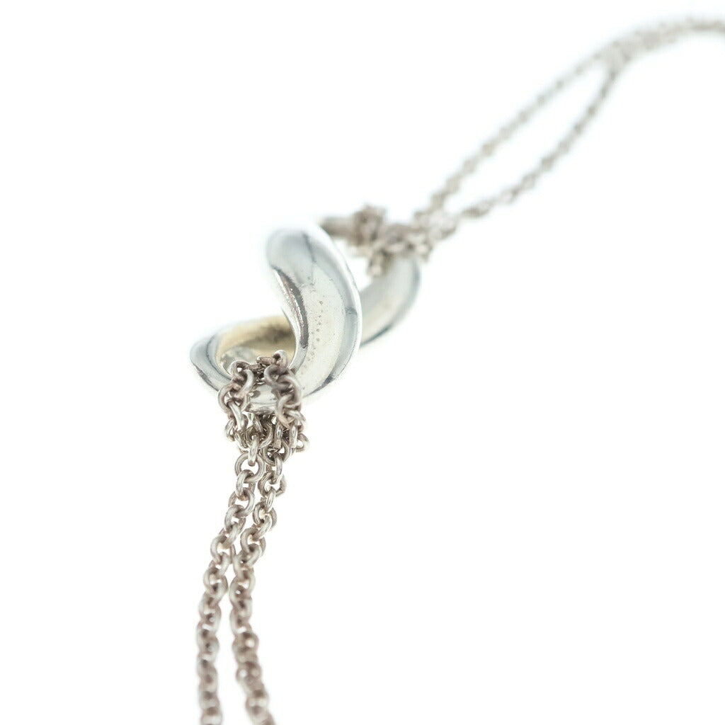 TIFFANY & Co.(ティファニー) インフィニティ ダブルチェーンネックレス ペンダント チェーン シルバー 925