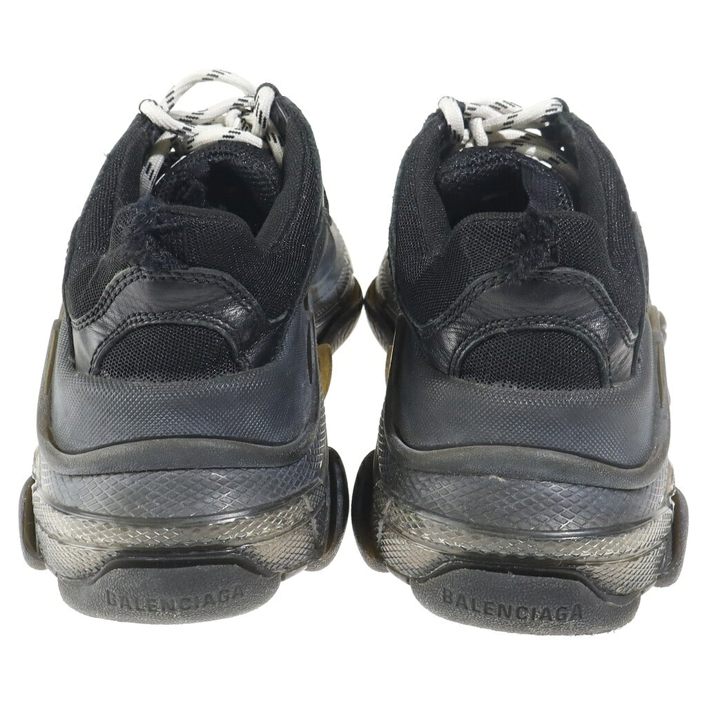 BALENCIAGA(バレンシアガ) トリプルエス クリアソール ローカット スニーカー シューズ ブラック 544351