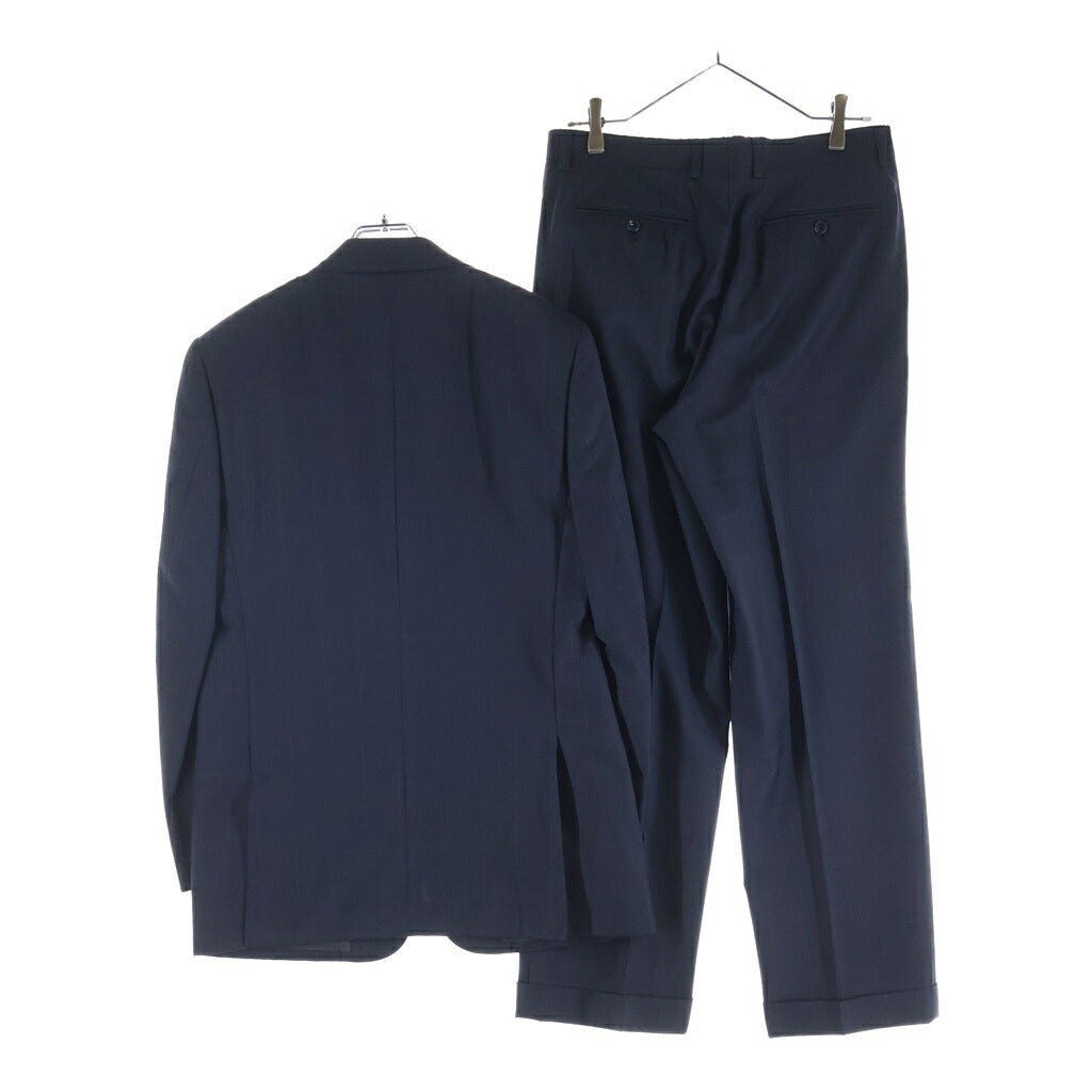 LANVIN(ランバン) ■セットアップスーツ ネイビー チェック 48