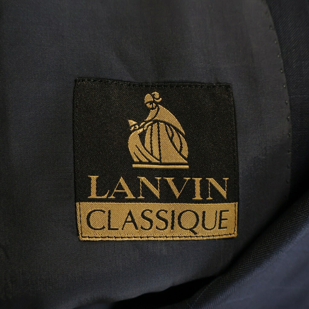 LANVIN(ランバン) ■セットアップスーツ ネイビー チェック 48