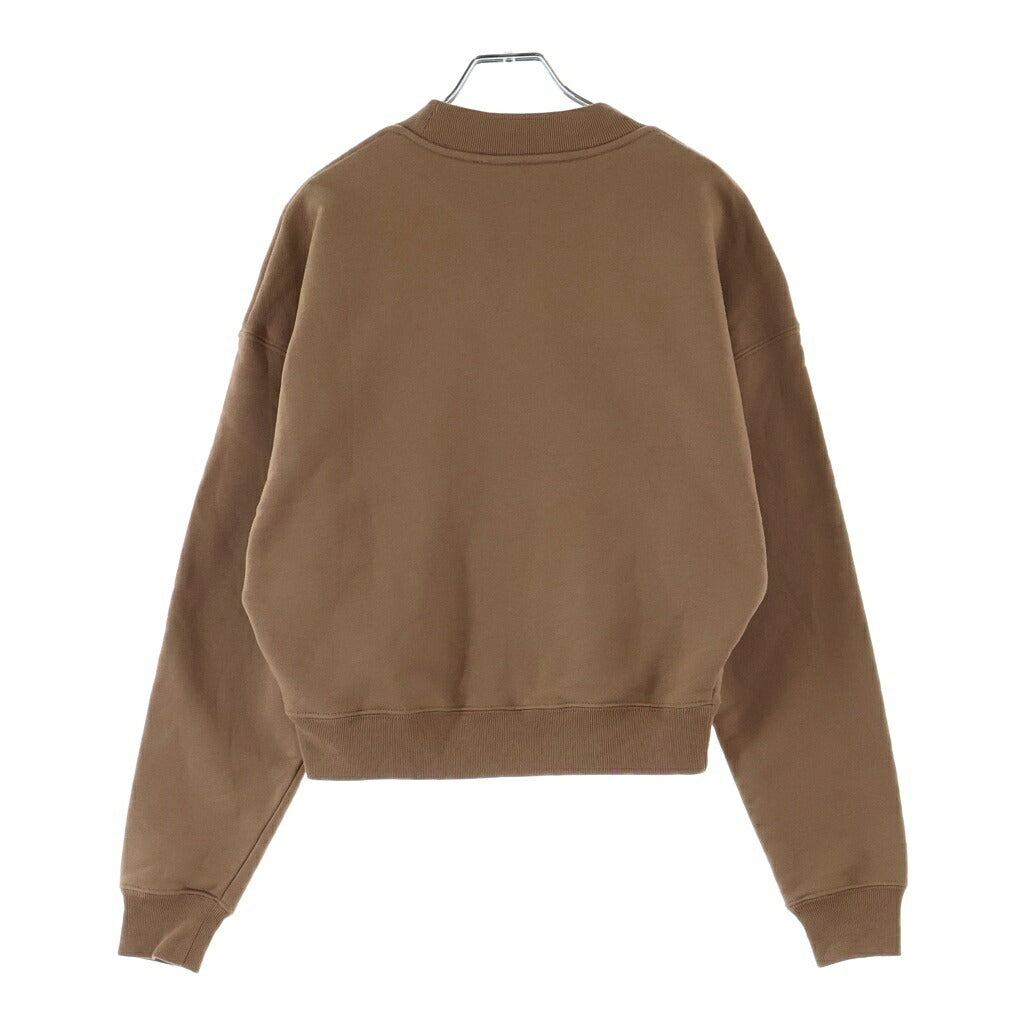 Chloe(クロエ) フロントロゴクルーネックスウェット トレーナー ブラウン キャメル CH24WJH0519124LXS