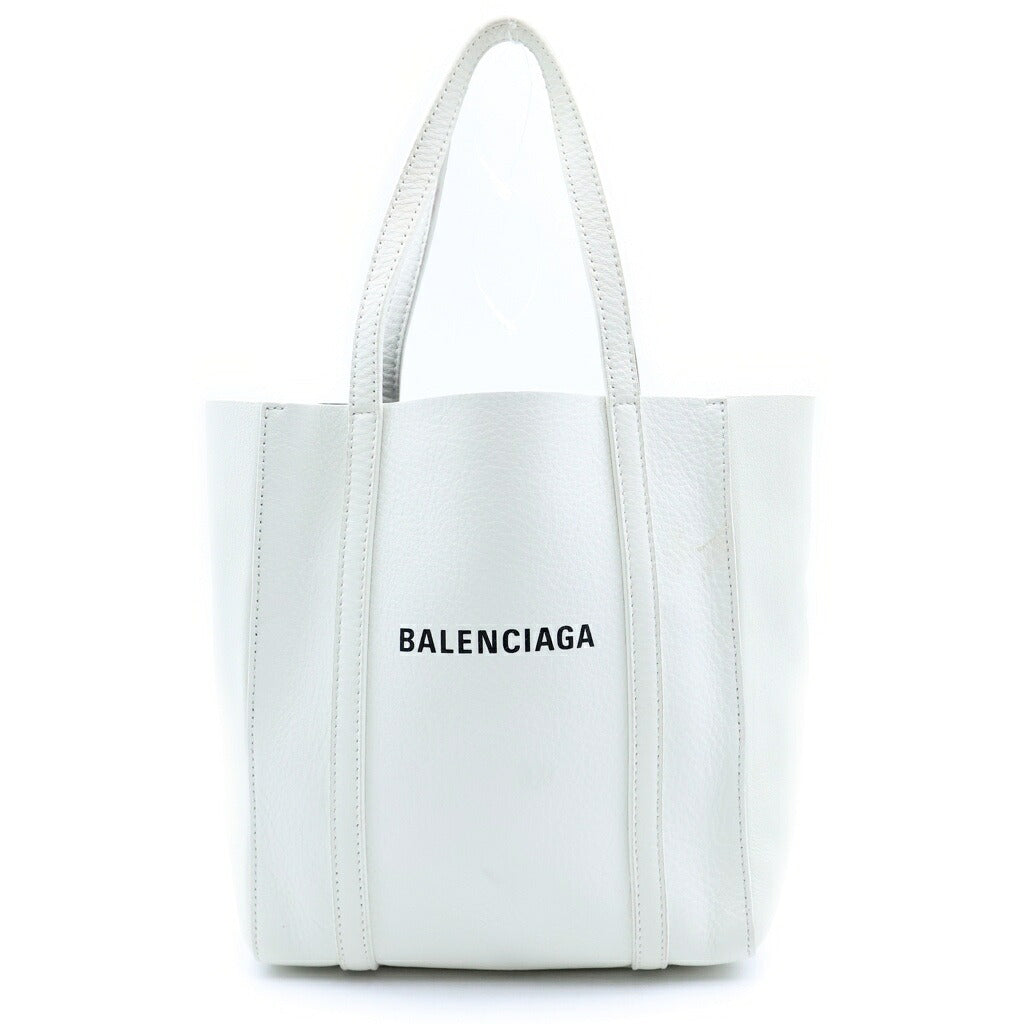 BALENCIAGA(バレンシアガ) エブリデイ 2WAYハンドバッグ ショルダーバッグ ホワイト レザー 551815 シルバー金具
