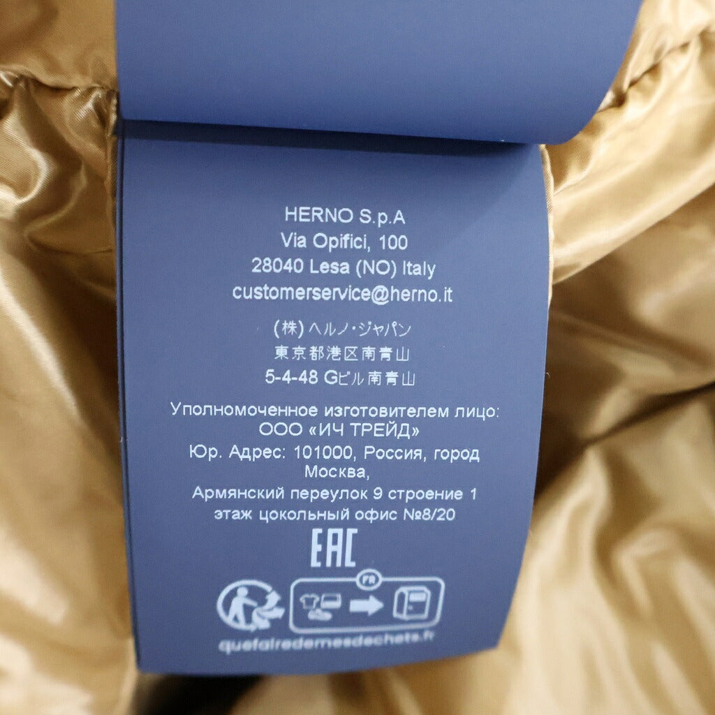 HERNO(ヘルノ) ■ライナードッキング コート ブラウン #40 CA000594D-33477