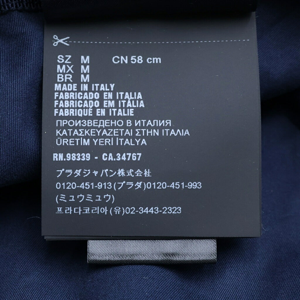 PRADA(プラダ) デニムバケットハット インディゴ ネイビーキャンバス 帽子 2HC137