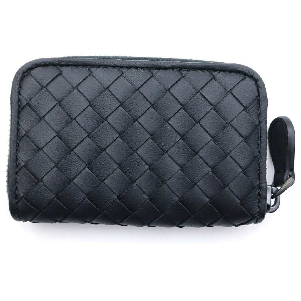 BOTTEGA VENETA(ボッテガヴェネタ) イントレチャート コインケース 小銭入れ ブラック レザー114075 V001N 1000