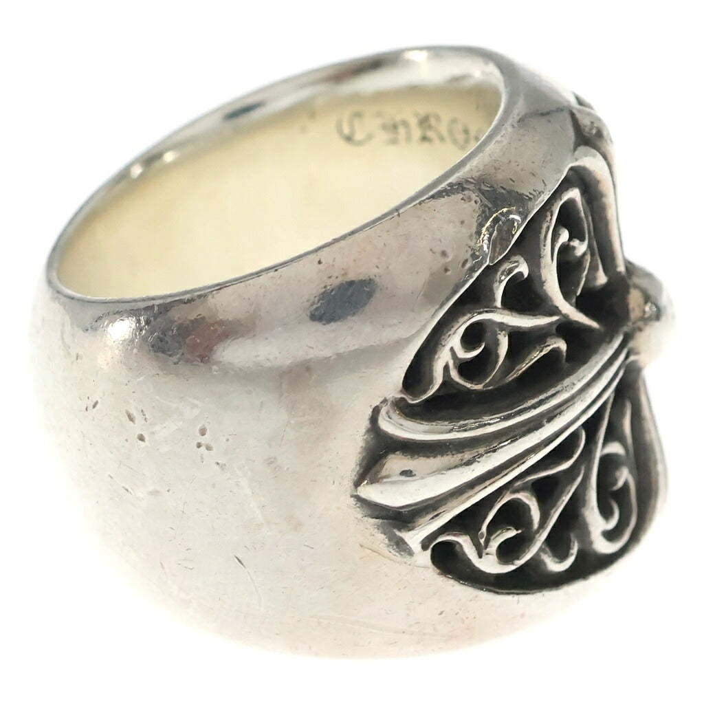 CHROME HEARTS(クロムハーツ) CLASSIC OVAL クラシックオーバルクロス リング シルバー BCA340