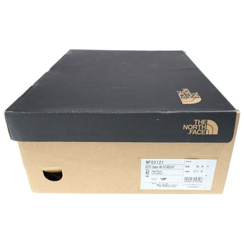 THE NORTH FACE(ザノースフェイス) トレッキングシューズ ハイカットスニーカー ブラック NF02121