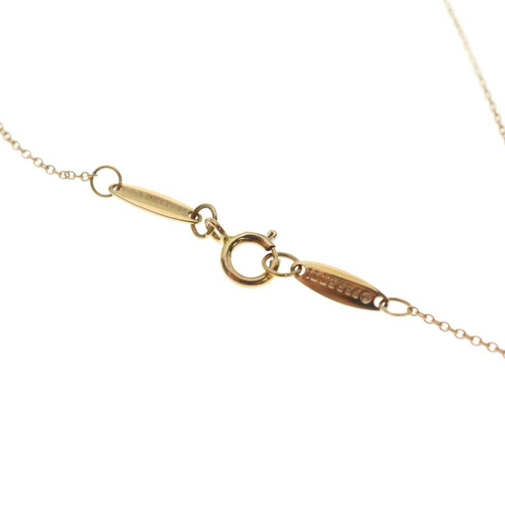 TIFFANY & Co.(ティファニー) オープンハート ネックレス ペンダント K18 Au750 イエローゴールド